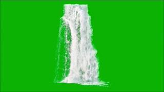 Green Screen Waterfall  Fountain Effects 2 [upl. by Amabil]