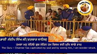 HD🔥Bhai Sandeep Singh Hazoori Ragi Darbar Sahib🔥Sodar Chownki 🌟 ShabadHamra Man Mohiyo🌟29July2021 [upl. by Inaej399]