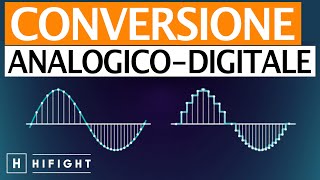 Conversione Analogico Digitale  Frequenza di campionamento e Profondità di bit nella musica liquida [upl. by Rabaj]