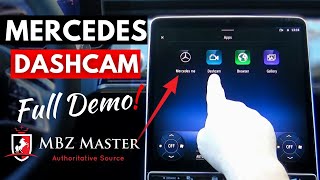 Mercedes DASHCAM 🔴 Full Demo  Step by Step Guide [upl. by Nathanial]