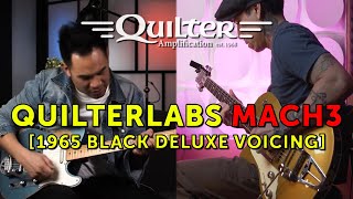 Quilter Labs  Aviator Mach 3 Black Deluxe 1965 Voicing Side by Side Comparison Demo [upl. by Sateia]