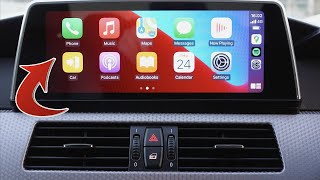 Apple CarPlay amp ID4Motion Cluster Software Fitted To My BMW E60 [upl. by Daisey511]