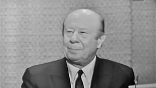 Whats My Line  Bert Lahr Congressman Lindsay panel Feb 23 1964 W COMMERCIALS [upl. by Maon739]