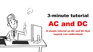 3minute tutorial AC and DCBasic knowledge of electricity [upl. by Lori644]