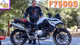 2022 BMW F750GS  Easy Going AllRounder indepth review [upl. by Kathe]