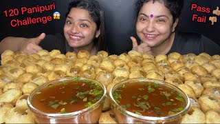 120 PANIPURI EATING CHALLENGE 😱 GOLGAPPA EATING CHALLENGE  PHUCHKA EATING CHALLENGEFOOD CHALLENGE [upl. by Siurtemed]