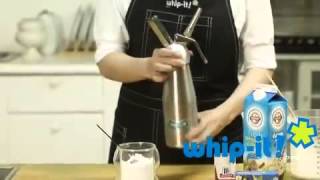 How to use a cream whipper [upl. by Alleinnad598]