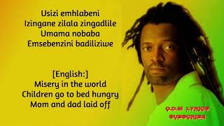 Lucky Dube  Usizi Lyrics [upl. by Francois]