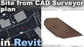 Site from Surveyor in Revit Tutorial [upl. by Leveroni905]