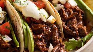 Mexican SHREDDED Beef and TACOS [upl. by Debee]