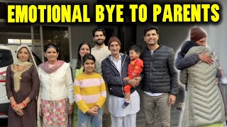 Bye Bye to Hisar Family  Going Back  Indian Family in UK [upl. by Leahcimrej]