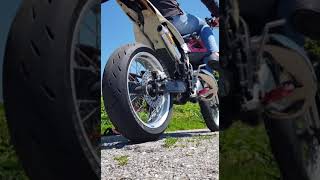 Husqvarna sm 125 Full fmf sound [upl. by Etnor]