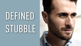 DEFINED STUBBLE Tutorial  Panasonic ERGB96 Beard Trimmer [upl. by Aniarrol389]