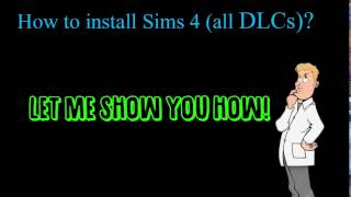 HOW TO INSTALL SIMS 4  ALL EXPANSION PACKS FREE UPDATED [upl. by Naedan]