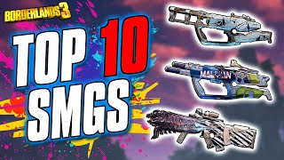 Borderlands 3  The Top 10 BEST Legendary SMGs 3 Might Surprise You [upl. by Eneliak872]