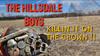 Metal Detecting With The Hillsdale Boys KILLIN IT ON THE CROWN [upl. by Khosrow]