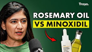 Is Rosemary Oil More Effective Than Minoxidil [upl. by Semela]