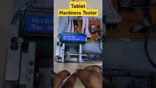 Medical Tablet Hardness Tester [upl. by Lorusso]