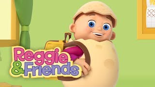 Reggie and Friends  Watch Episode 5 as Reggie Starts School  Reading Eggs Junior [upl. by Reinnej]