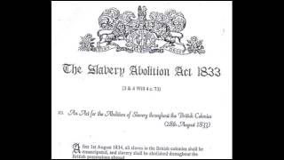 1st August 1834 Slavery Abolition Act comes in to force [upl. by Neysa]