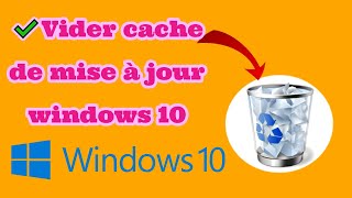 Comment supprimer le cache de mise à jour windows 10  vider le dossier SoftwareDistribution [upl. by Malchy]