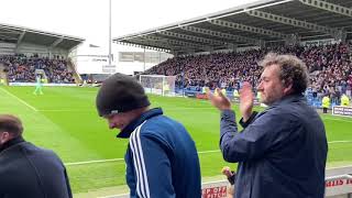 Chesterfield Fans vs Borehamwood  Danny Rowe Goal 23102021 [upl. by Eudosia]