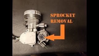 Fast and Simple Drive Sprocket Removal on 66cc Engine [upl. by Epps]