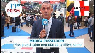 Medica Düsseldorf 2022  PRISM TV au plus grand salon mondial de la filière santé [upl. by Adnuahsar740]