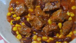 Boeuf bourguignon tex mex recette cookeo [upl. by Barny]