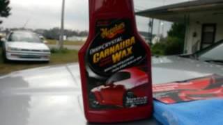 Meguiars deep crystal carnauba wax demo review [upl. by Aiyram]