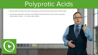 Polyprotic Acids – Chemistry  Lecturio [upl. by Conias]