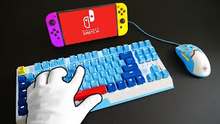 Keyboard amp Mouse on NINTENDO SWITCH Doraemon Setup [upl. by Lennahs316]