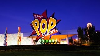 Disneys Pop Century Resort Music Loop 2021 Present [upl. by Eneleh185]