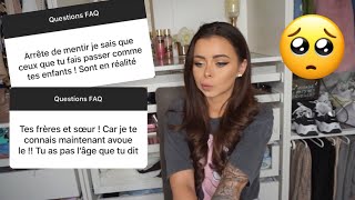 FAQ JE VOUS AVOUE TOUT  MON FRÉRE ET MA SŒUR EN RÉALITÉ 😰 [upl. by Mercie969]