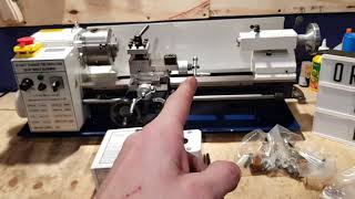 7x14 MINI LATHE CHINESE COPY CLONE 550W [upl. by Inanaup]