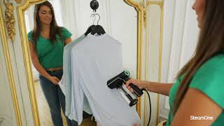 SteamOne Handheld Garment Steamer [upl. by Annawit]