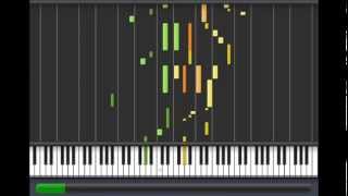 Sleep Away Bob Acri  Synthesia Midi [upl. by Yttig948]