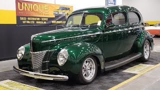 1940 Ford Deluxe Tudor Sedan  For Sale 74900 [upl. by Bezanson]