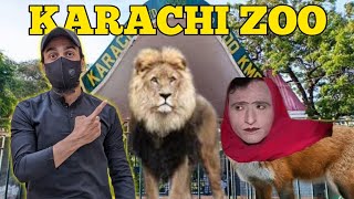 THE REALITY OF KARACHI ZOO  MUMTAZ BEGAM  A DAY WITH USHAH [upl. by Loma]