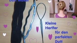 Dutt Helfer  schnelle Frisuren [upl. by Morna339]