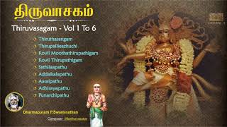 திருவாசகம் Thiruvasagam Vol5 in Tamil  Dharmapuram P Swaminathan  Shambho Sankara Devotional Song [upl. by Suivart]