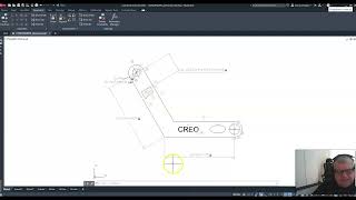 Autocad 2d2 parametrisch voorbeeld 2 stap 6 [upl. by Aspasia235]