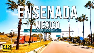 Ensenada Drive On A Beautiful Sunny Day  Baja California  Mexico 4K [upl. by Drofnelg]