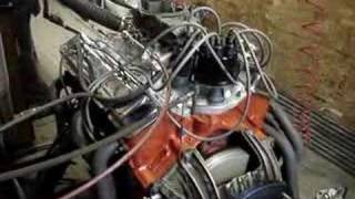 283 SBC Chevy 8000 rpm dyno test [upl. by Nodab220]