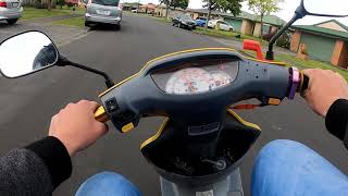 A Small Bike Honda Dio  quotStock vs Tunedquot [upl. by Elockcin]