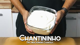 Chantininho Dry Milk Powder Chantilly  Recipe School [upl. by Cleopatra646]