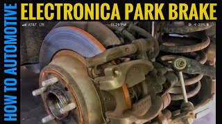 How To Put A Ford Fusions Electronic Park Brake Into Service Mode 20132018 [upl. by Aneev65]