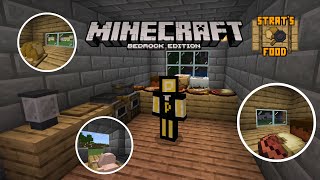 Strats Food Expansion v16 For MCBE 119 Minecraft BEPE Addon [upl. by Thalia807]