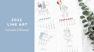 How to Make a Printable Calendar on Canva [upl. by Eirac]