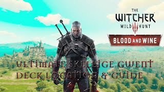 Ultimate Skellige Gwent Deck Locations amp Guide [upl. by Emmerich]